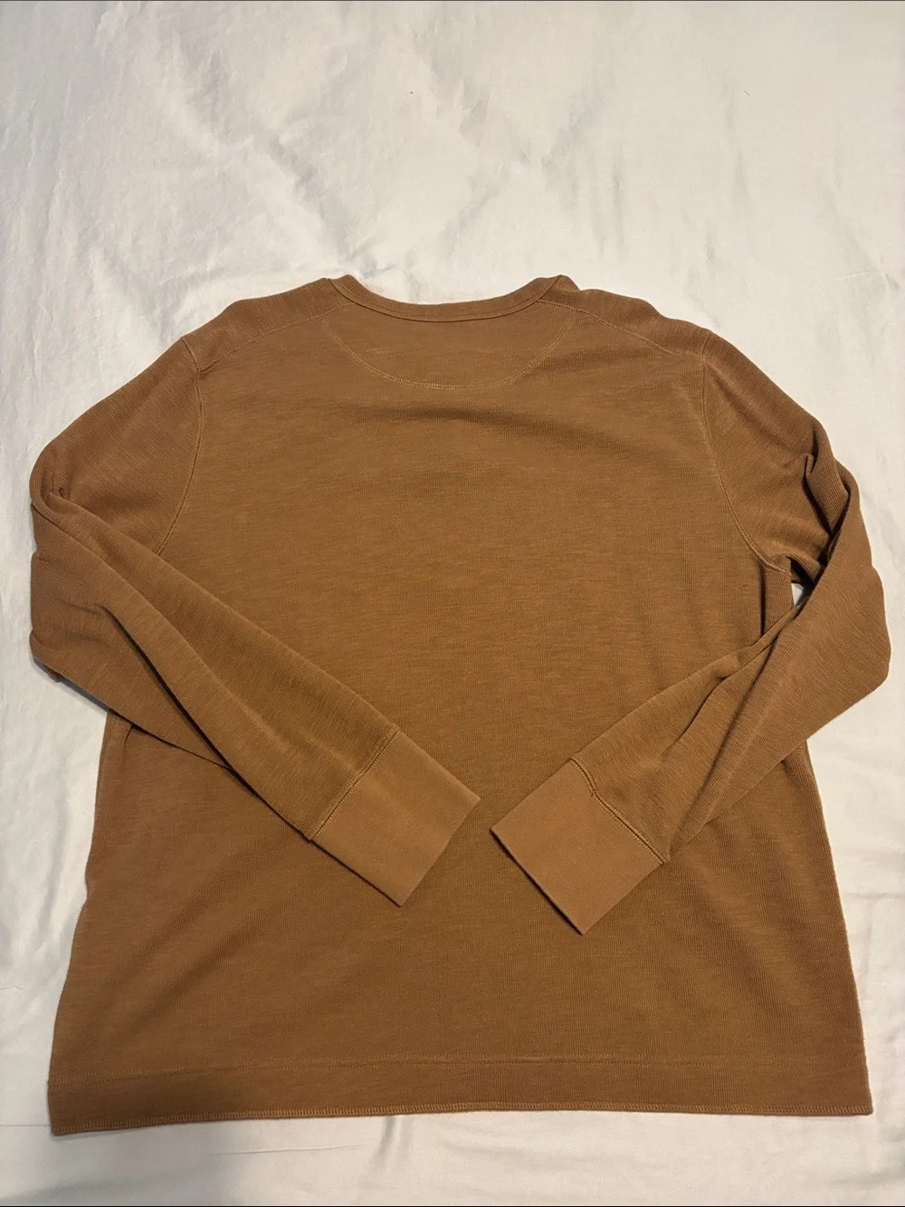 Henley long sleeve T-shirt